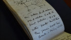 Charles Darwin’s Tree of Life sketch contained in one of the returned notebooks. 