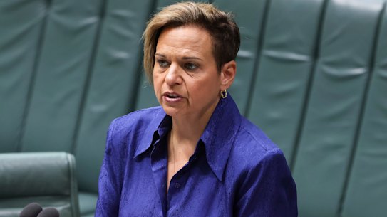 A procuradora-geral Michelle Rowland apresentou as novas leis ao parlamento na semana passada.