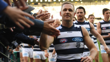 20Four signed up stars including the Geelong Cats' Joel Selwood.  