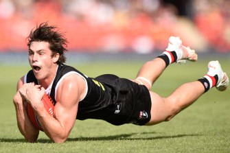 St Kilda’s Jack Steele.