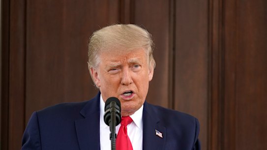 Donald Trump has been telling Republican donors he is prepared to spend up to $100 million of his own money on his re-election campaign.