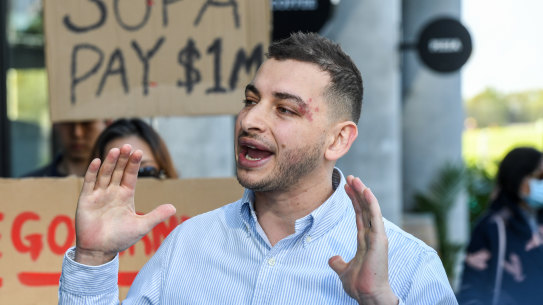 Opal Tower owners corporation chairman Shady Eskander.