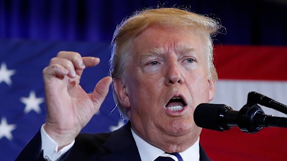 US President Donald Trump.