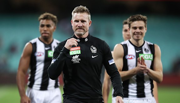 Ex-Pies coach and playing great Nathan Buckley didn’t like the booing targeted at Lance Franklin.