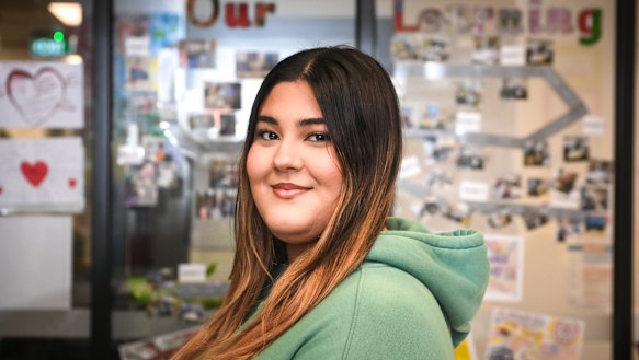 Raghad Jafari found her tribe at River Nile School.