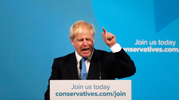 Boris Johnson promises to work "flat-out" after being named the Conservative Party leader to take over as Prime Minister from Theresa May.