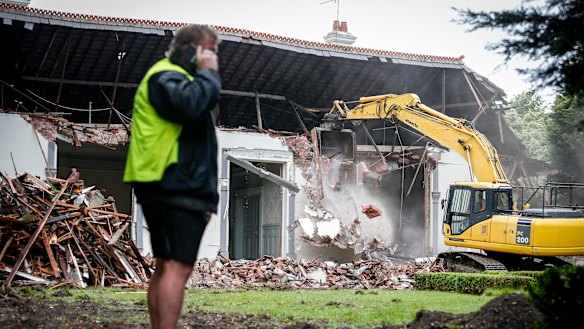 The Idylewilde mansion was destroyed in 2015.