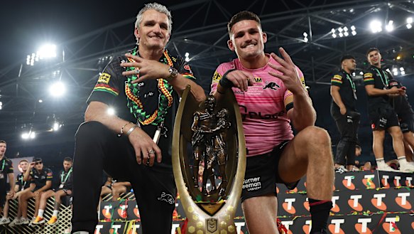 Ivan and Nathan Cleary steered Penrith to four consecutive premierships.