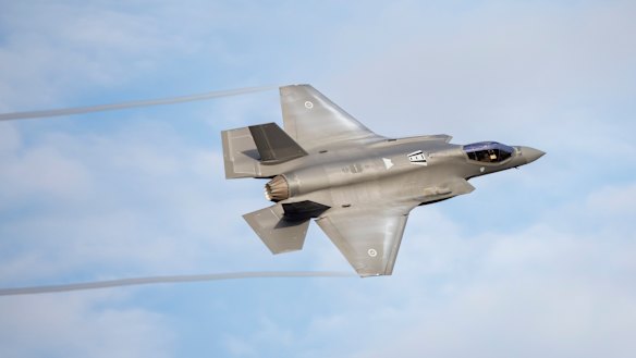 The F-35 fighter has components made in Australia, but it is not exported from Australia to Israel in its totality.