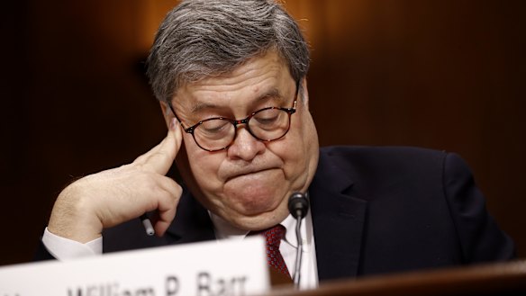 William Barr, US attorney-general.