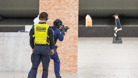 CIRT training with robots.