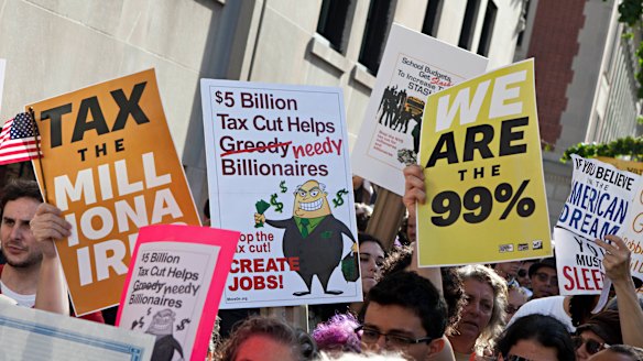 Stiglitz’s chronicling of the wealth and power held by 1 per cent of the US population inspired the 2011 Occupy Wall Street movement's slogan, "We are the 99%."