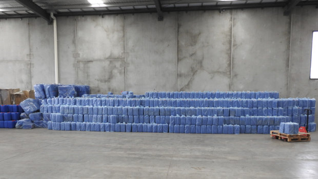 A crime syndicate attempted to smuggle more than six million cigarettes into Australia.