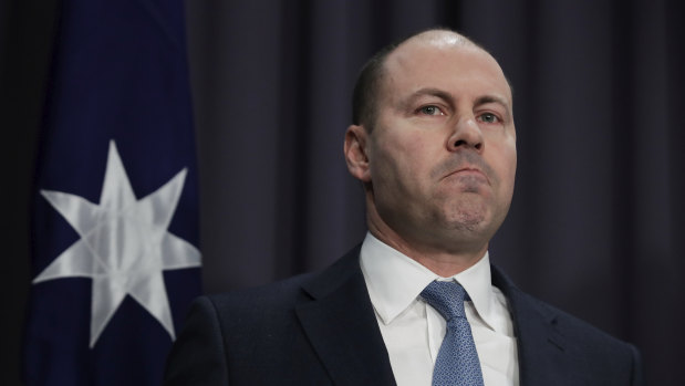 Treasurer Josh Frydenberg reassured workers "the outlook for the Australian economy remained positive".