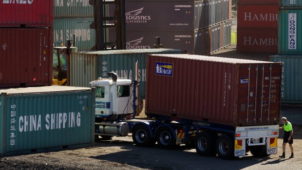 Port Botany now handles about 2.4 million containers a year and that is forecast to rise to 5 million by 2040.