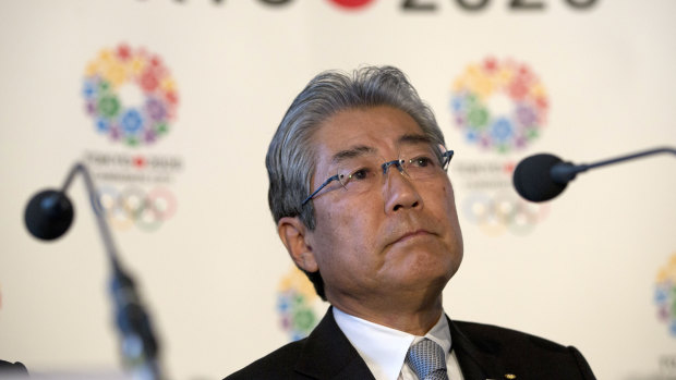 Under formal investigation: Tsunekazu Takeda, president of the Japanese Olympic Committee.