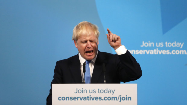 Boris Johnson promises to work "flat-out" after being named the Conservative Party leader to take over as Prime Minister from Theresa May.