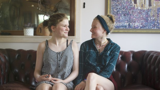 Milou and Harriet were behind a viral social media campaign that erupted in mass school strikes in November. 