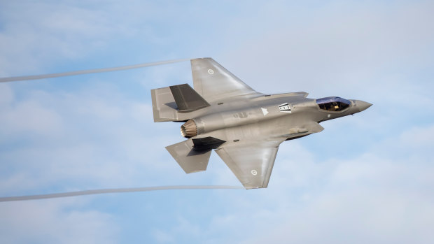 The F-35 fighter has components made in Australia, but it is not exported from Australia to Israel in its totality.