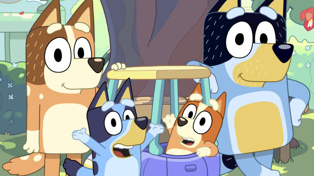 Brisbane-made children's show Bluey is an example of children's programming being successful and profitable.
