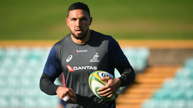 Contender: Curtis Rona is in the conversation at least for the Wallabies.