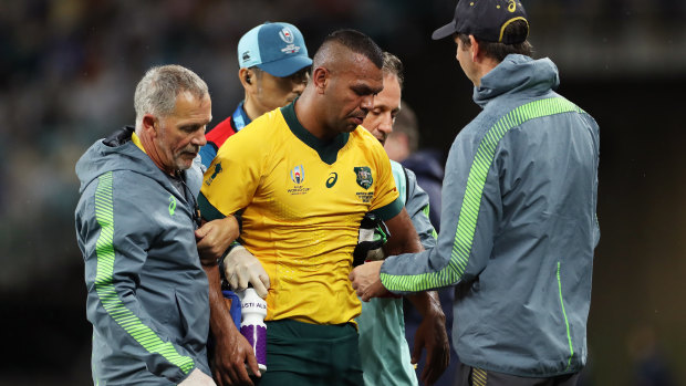 Out of form: Recovering from the head knock Kurtley Beale sustained against Georgia is just one of his challenges.