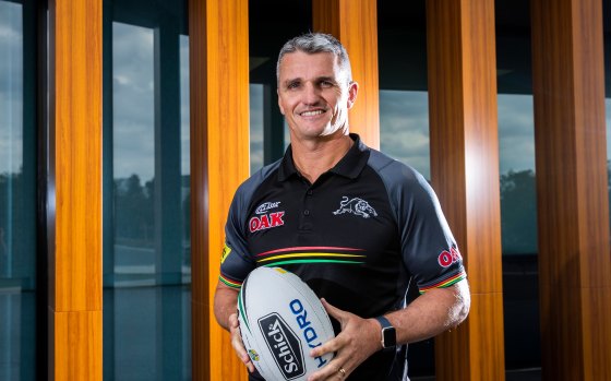 Primed: Coach Ivan Cleary is talking up Penrith's chances in 2019.