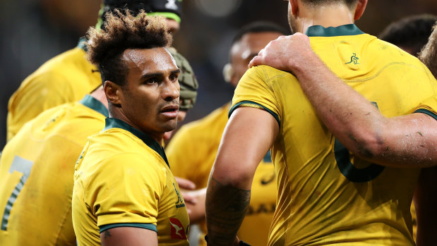 Lack of ruthless edge: The Wallabies took the foot off the pedal in the second half against Samoa.