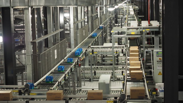 The new Coles warehouses will include state-of-the-art automation technology.