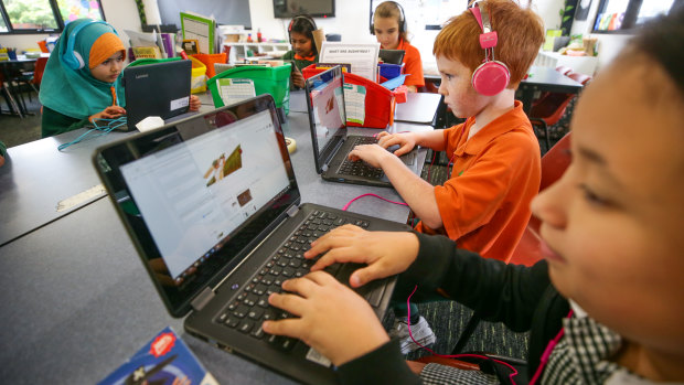 All Australian schools are expected to run the online test next year.