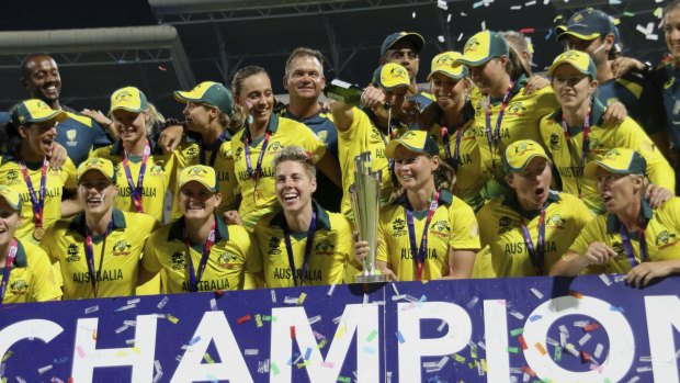 Meg Lanning's Australians are the World T20 champions.