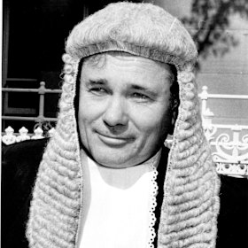 Roger Gyles, then president of the NSW Bar Association, in 1986. 