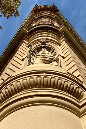 Ready for a reno? A detail of the Chief Secretary’s Building in Phillip Street, Sydney. 