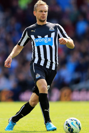 Top level: De Jong also played for Newcastle United in the Premier League.