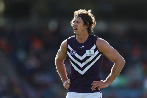 Nat Fyfe struggled physically and mentally last year.