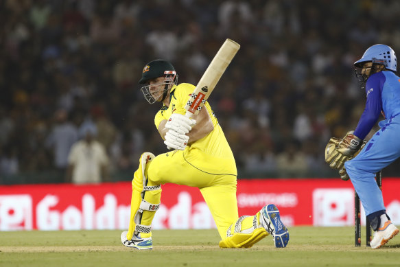 Cameron Green top-scored for Australia in the series-opener at the Punjab Cricket Association Stadium in Mohali.