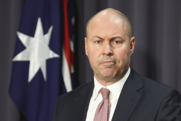 Treasurer Josh Frydenberg has discovered the “shadow pandemic”.