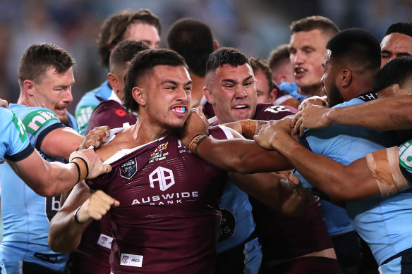 Tino Fa’asuamaleaui and Payne Haas didn’t see eye-to-eye in 2020.