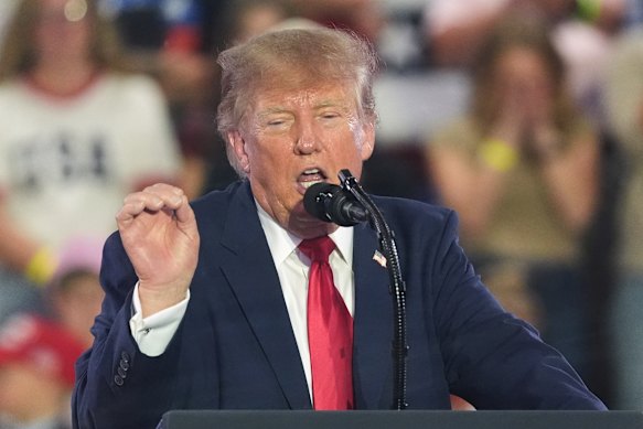 With the midterm elections just over a week away, Donald Trump’s rhetoric has hardened.