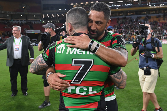 Benji Marshall said he still has enough hunger to go one more year. 