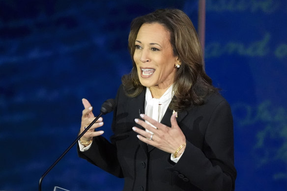 Vice President Kamala Harris went on the offensive in the debate.