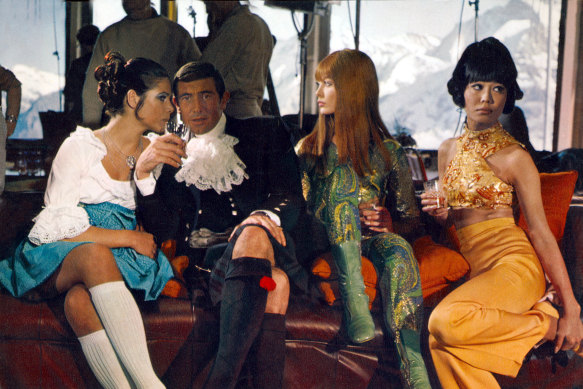 George Lazenby in On Her Majesty’s Secret Service.