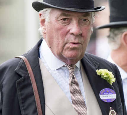 Lord Vestey at Royal Ascot at Ascot Racecourse on June 16, 2015 