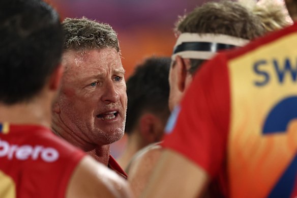 Suns coach Damien Hardwick.