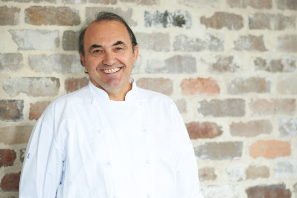 Chef Stefano Manfredi is growing food on his small balcony.