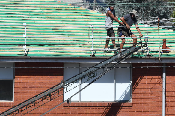 Sydney builders and labourers are in demand to carry out work while people are isolating at home.
