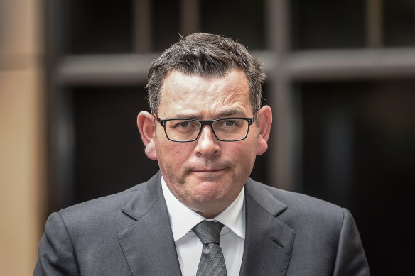 Daniel Andrews has admitted taking a $2500 donation from property developer John Woodman in 2002