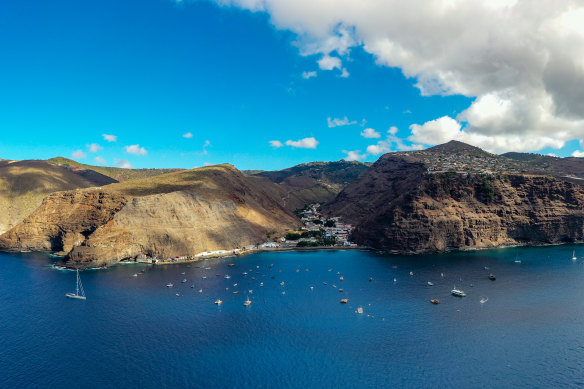 Famed place of exile … St Helena.