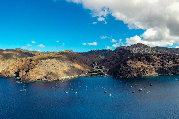 Famed place of exile … St Helena.