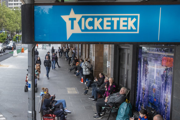 The Ticketek website is currently down for “maintenance”, frustrating concertgoers and promoters.